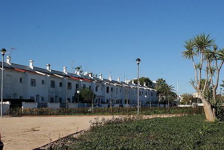 Parque público, bungalow Plenamar, Benicarló