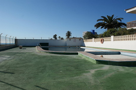 Piscina comunitaria, bungalow Plenamar, Benicarló