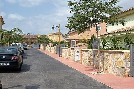 Calle de la Urbanización Ciudad Jardín, Peñiscola