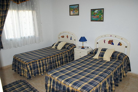 Dormitorio doble, piso Papa Luna, Benicarló