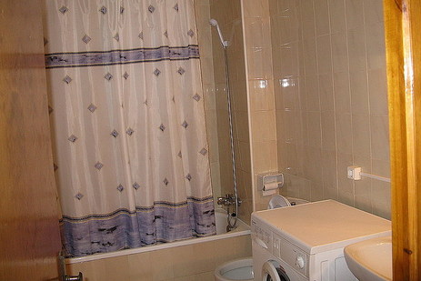 Baño con bañera, apartamento Peñiscola 1, Peñiscola